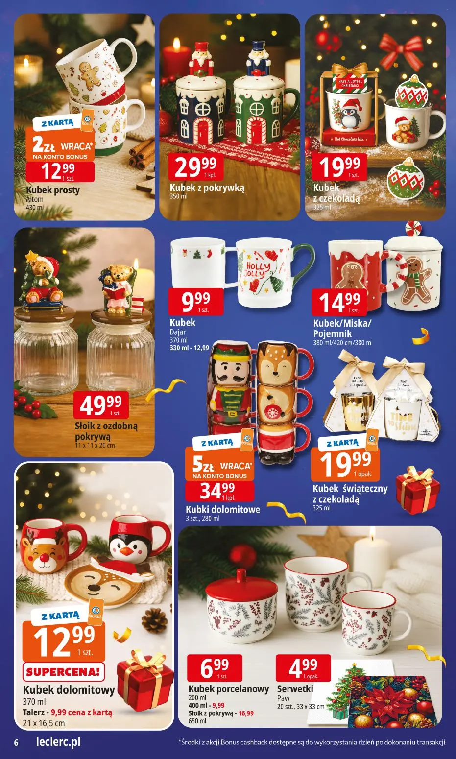 gazetka promocyjna E.Leclerc Wybór prezentów w dobrej cenie - Strona 6