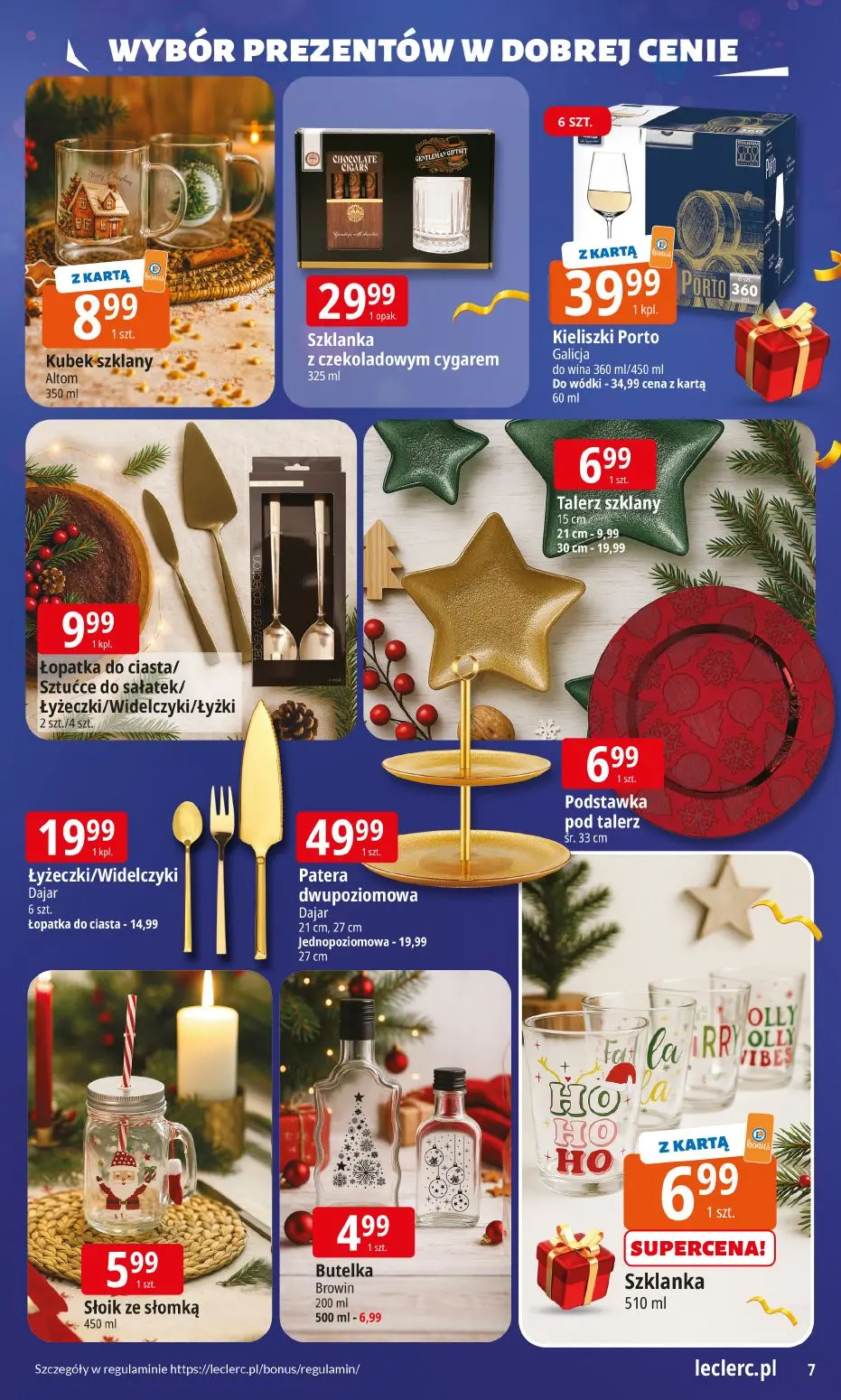 gazetka promocyjna E.Leclerc Wybór prezentów w dobrej cenie - Strona 7