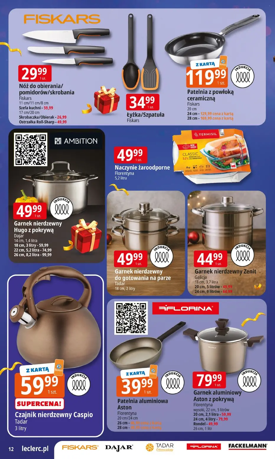 gazetka promocyjna E.Leclerc Wybór prezentów w dobrej cenie - Strona 12