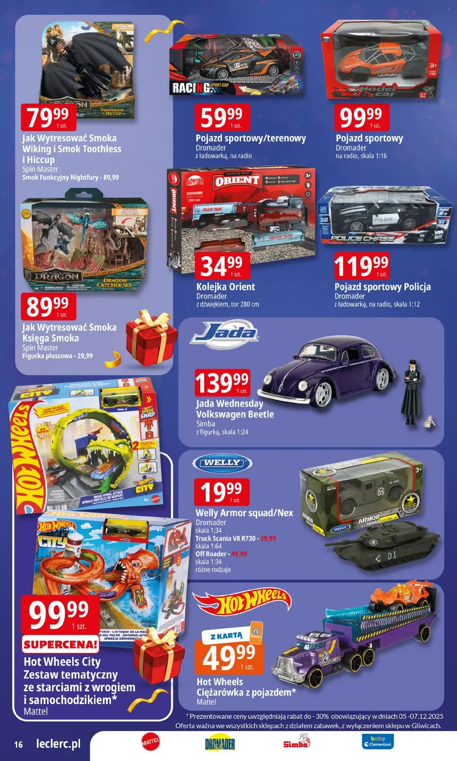 gazetka promocyjna E.Leclerc Wybór prezentów w dobrej cenie - Strona 16