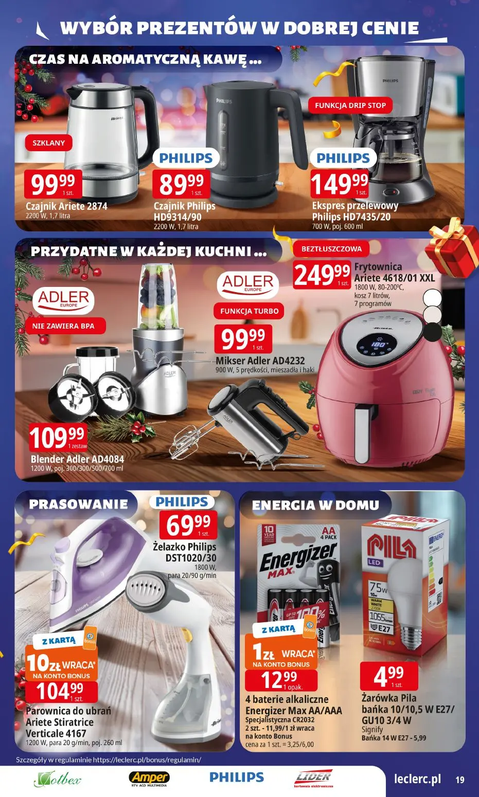 gazetka promocyjna E.Leclerc Wybór prezentów w dobrej cenie - Strona 19