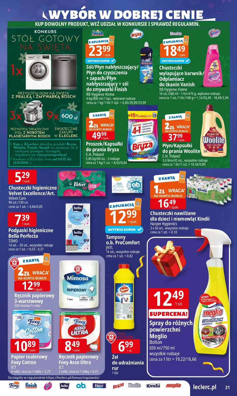 gazetka promocyjna E.Leclerc Wybór prezentów w dobrej cenie - Strona 21