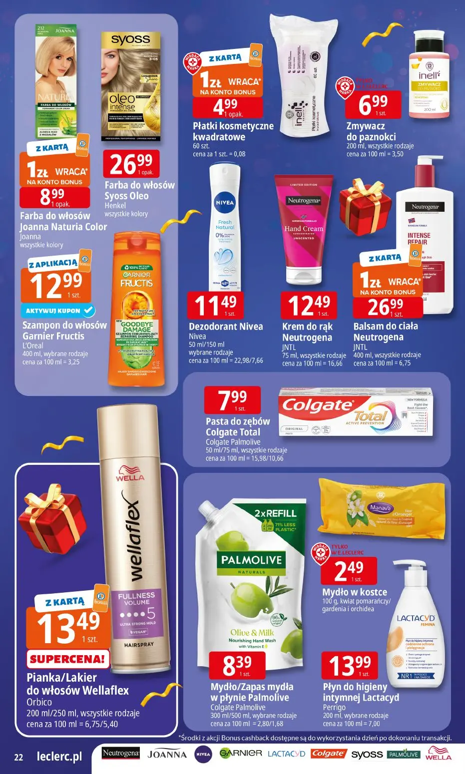 gazetka promocyjna E.Leclerc Wybór prezentów w dobrej cenie - Strona 22