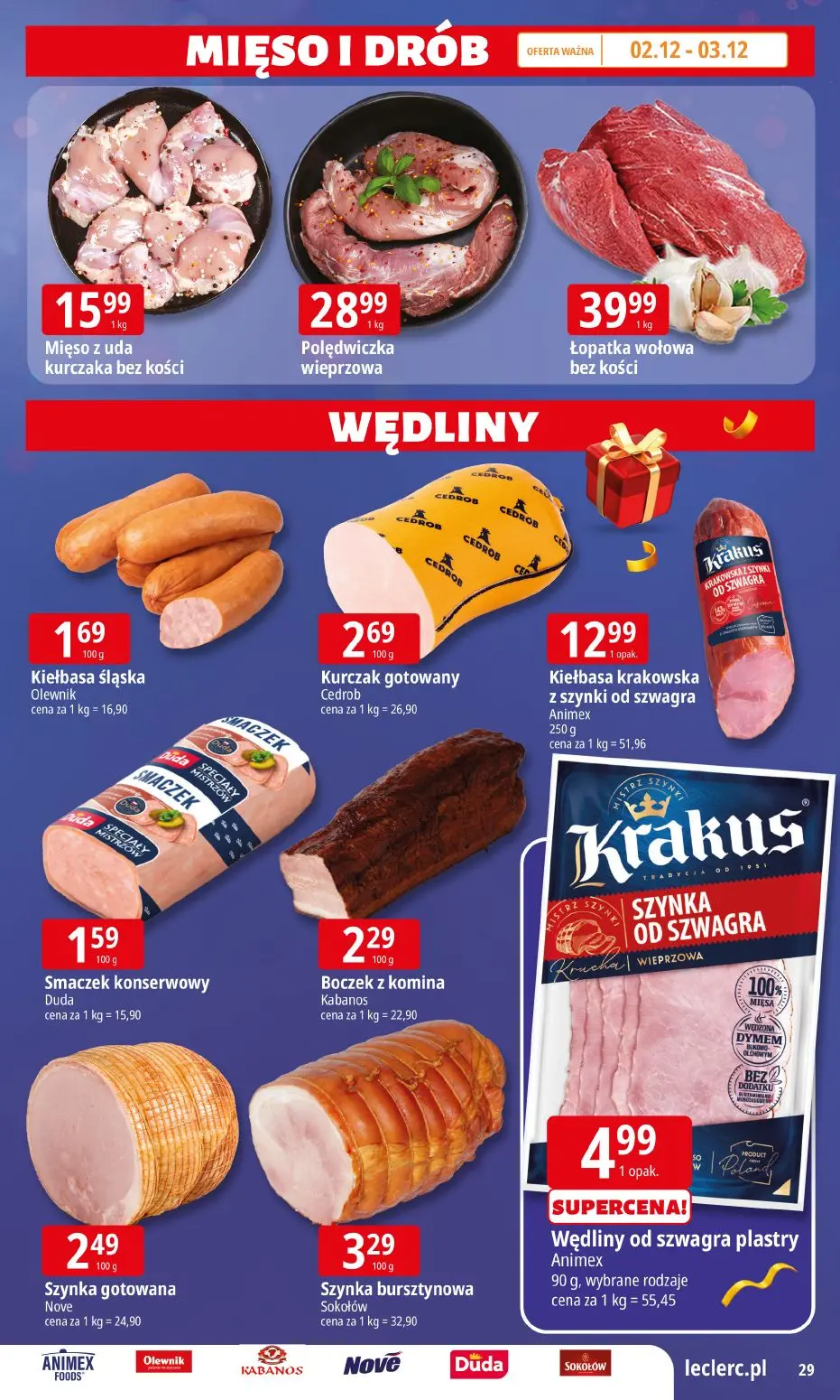 gazetka promocyjna E.Leclerc Wybór prezentów w dobrej cenie - Strona 29