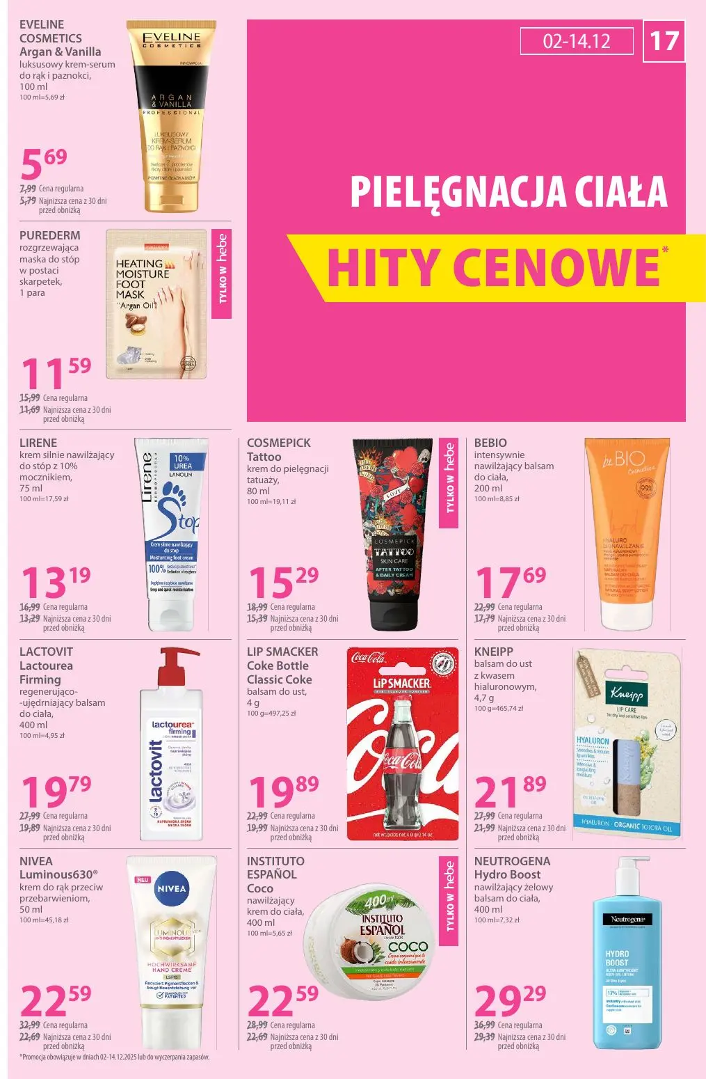 gazetka promocyjna hebe Karuzela prezentów - Strona 17