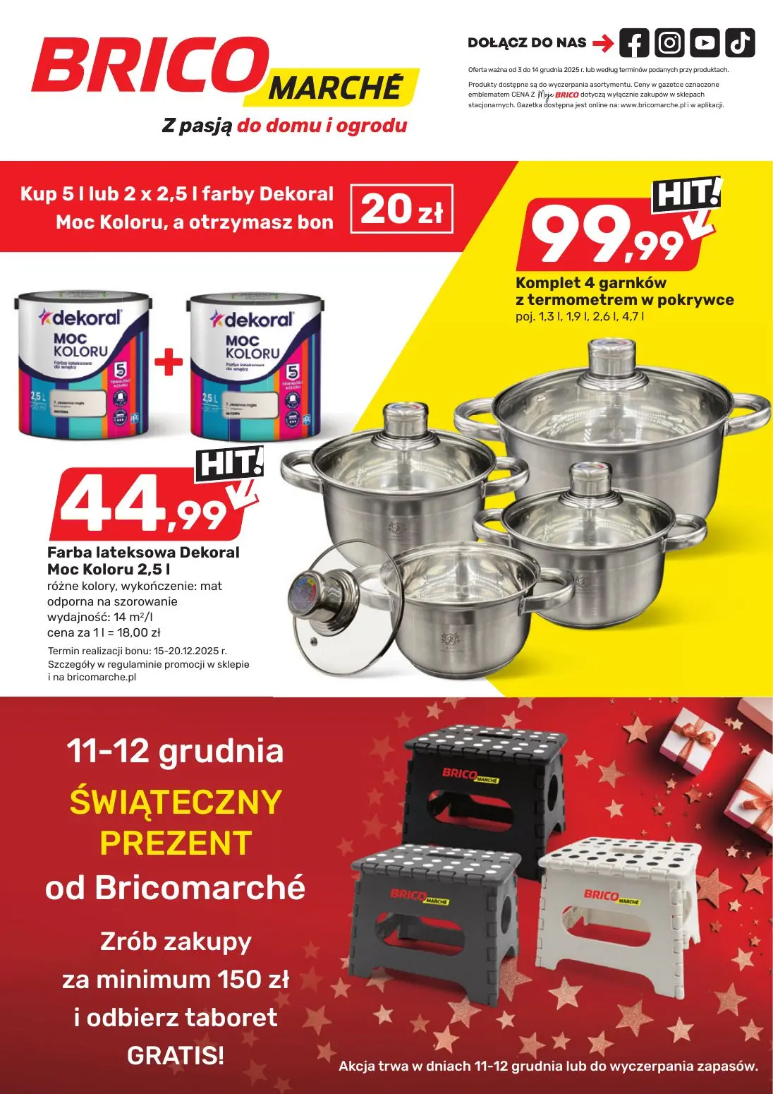 gazetka promocyjna BRICOMARCHE Hot ceny - Strona 1