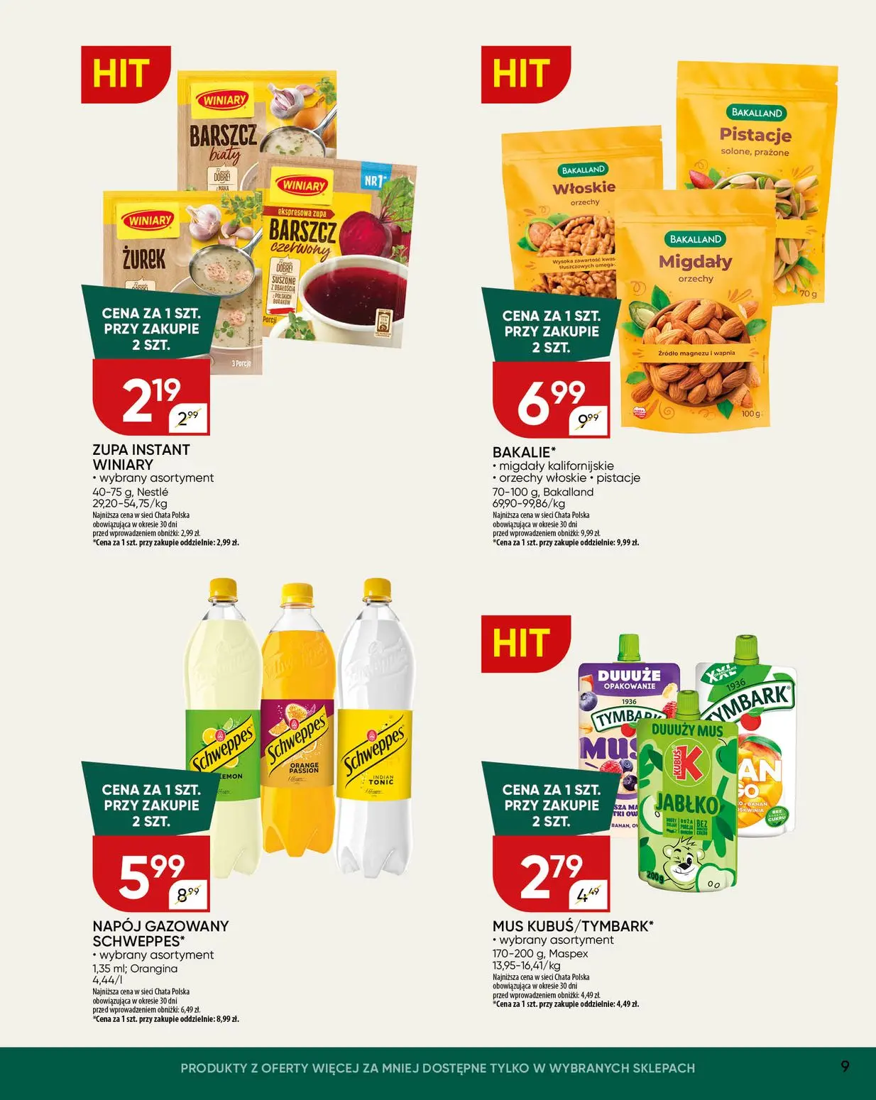 gazetka promocyjna Chata Polska  - Strona 9