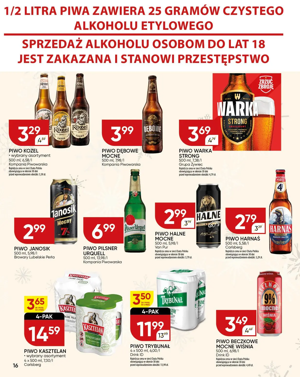 gazetka promocyjna Chata Polska  - Strona 16