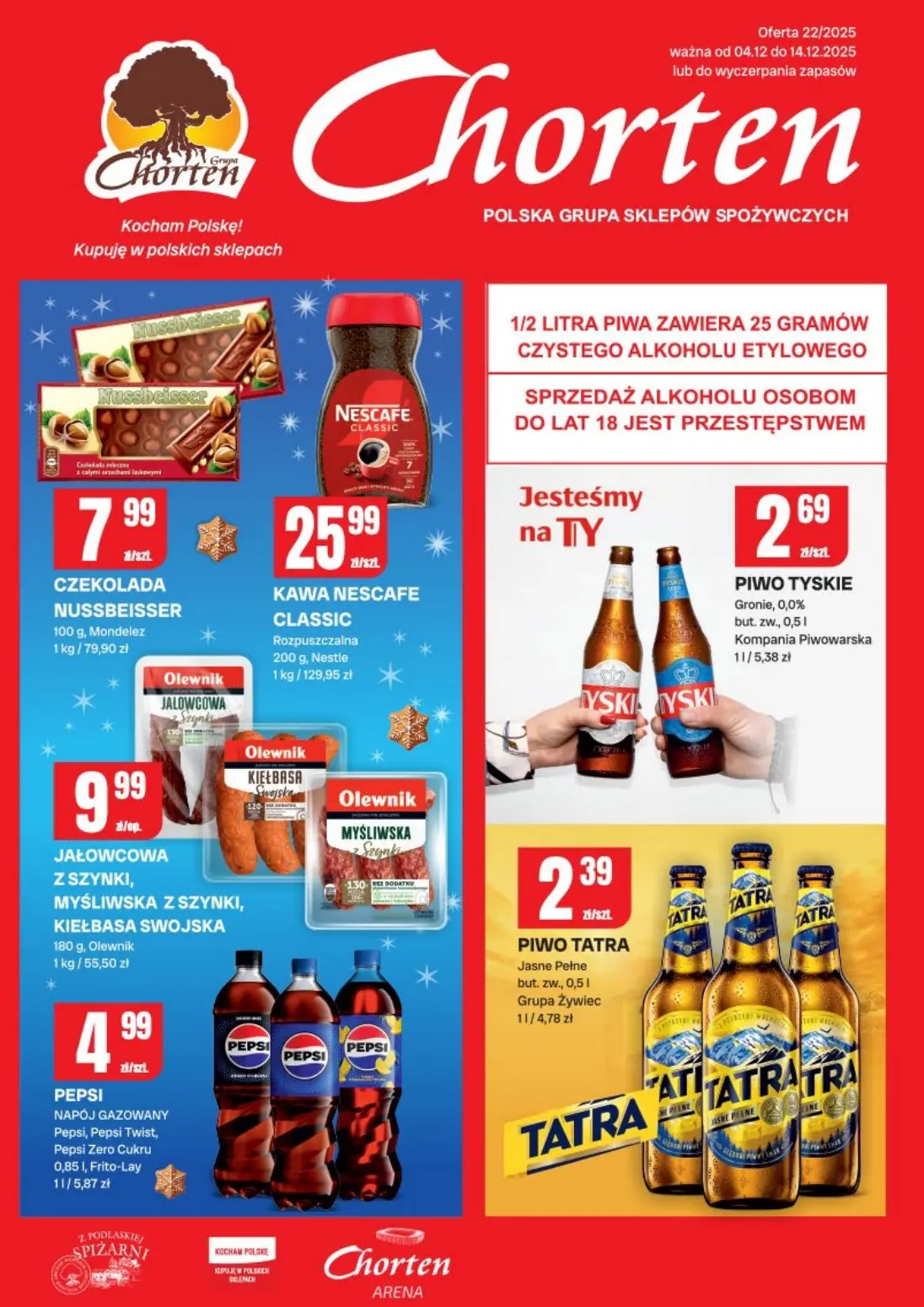 gazetka promocyjna Chorten Dolny Śląsk, Wielkopolska, Zachodniopomorskie, Lubuskie - market - Strona 1