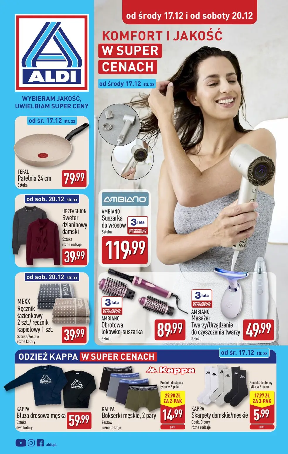 gazetka promocyjna ALDI Oferta od 17.12 - Strona 1