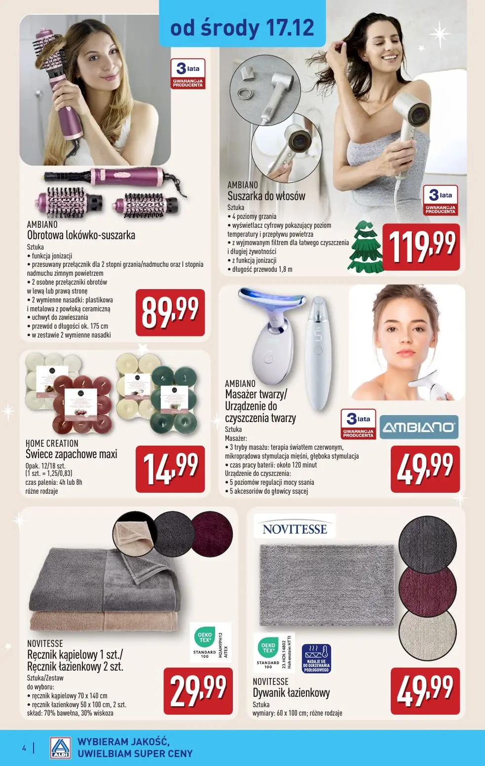 gazetka promocyjna ALDI Oferta od 17.12 - Strona 4