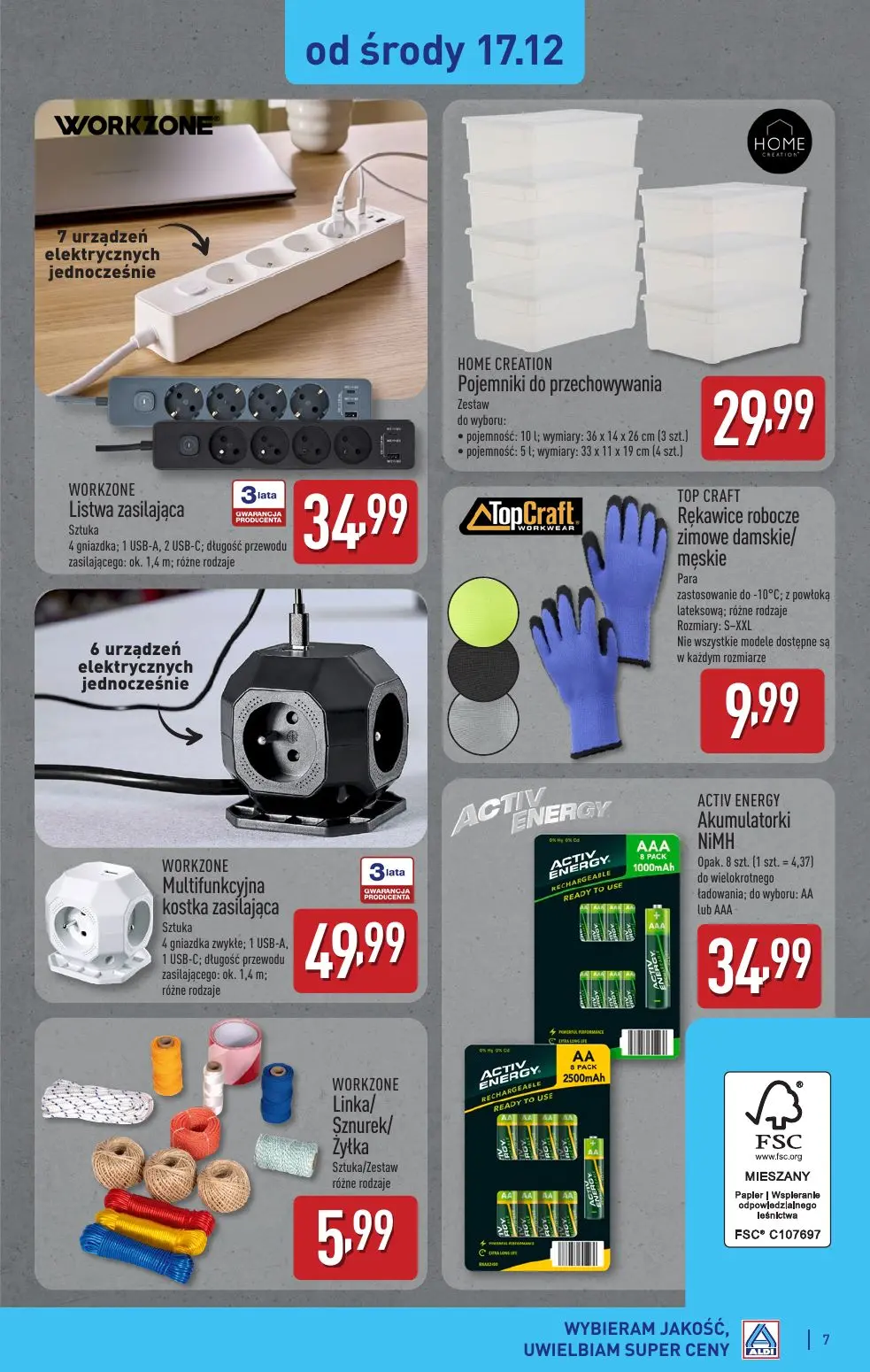 gazetka promocyjna ALDI Oferta od 17.12 - Strona 7