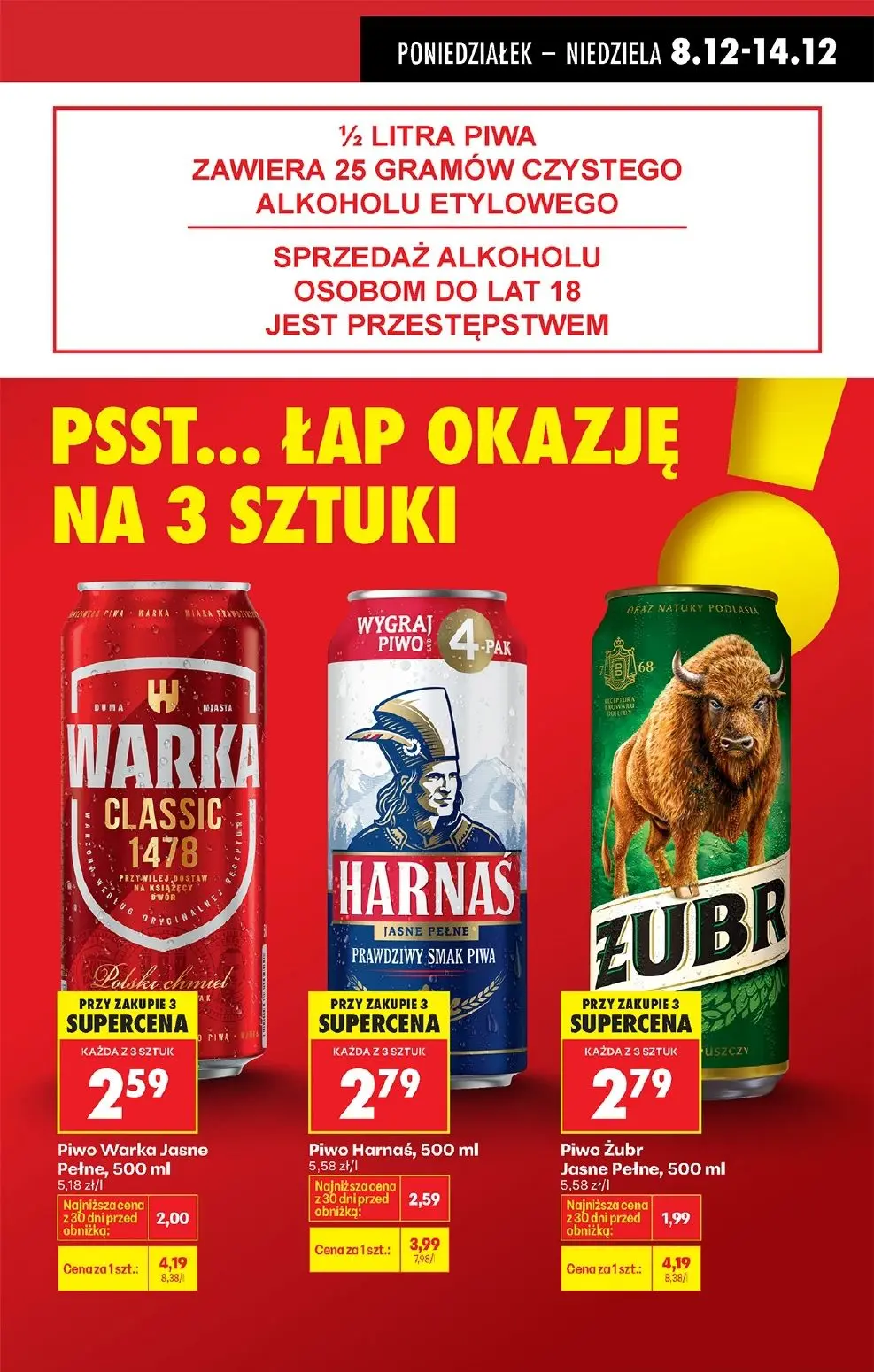 gazetka promocyjna Biedronka Od poniedziałku. Lada tradycyjna - Strona 19