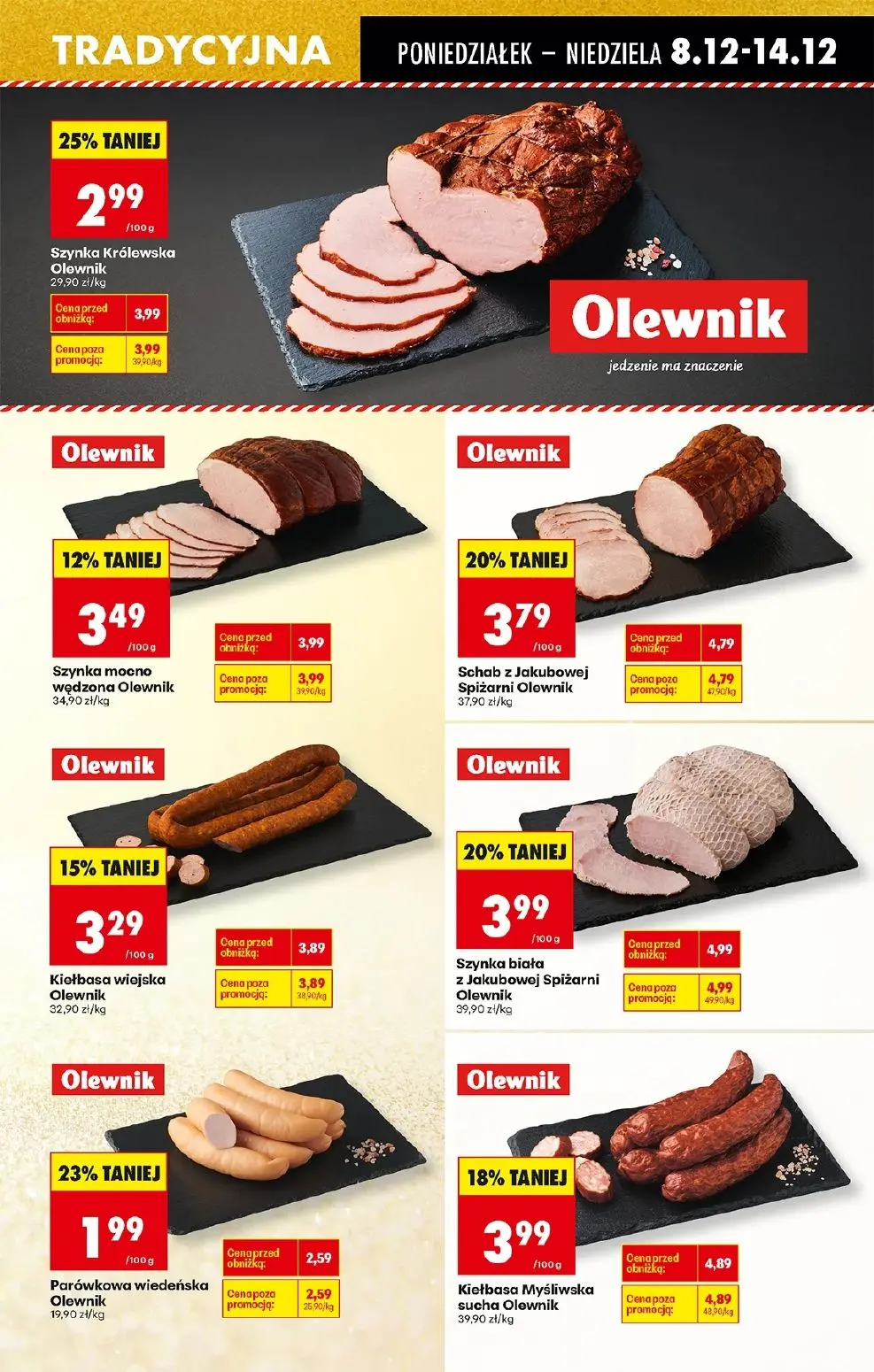 gazetka promocyjna Biedronka Od poniedziałku. Lada tradycyjna - Strona 35