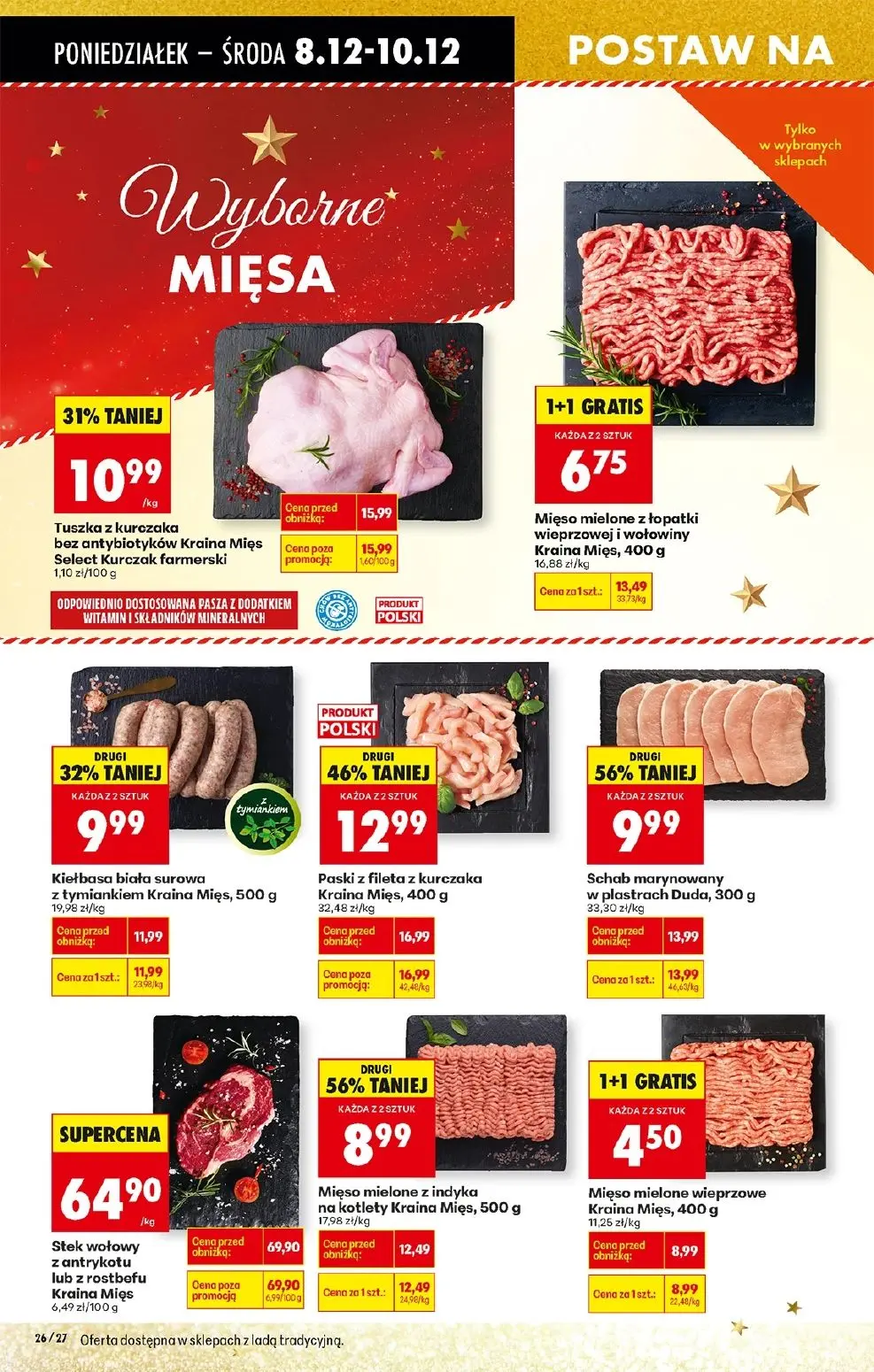 gazetka promocyjna Biedronka Od poniedziałku. Lada tradycyjna - Strona 36