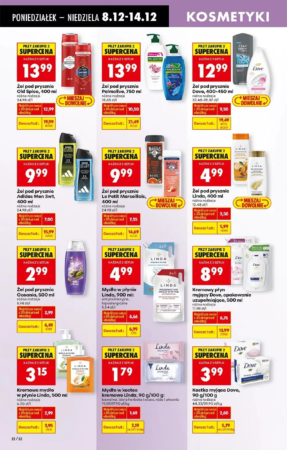 gazetka promocyjna Biedronka Od poniedziałku. Lada tradycyjna - Strona 70