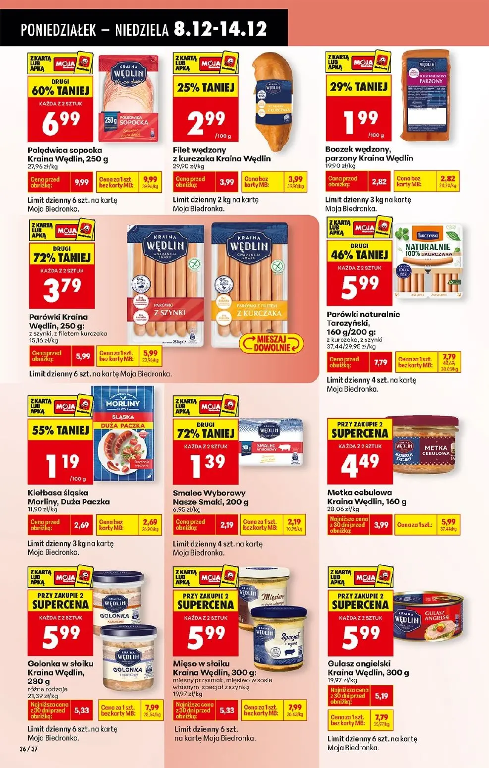 gazetka promocyjna Biedronka Od poniedziałku - Strona 54