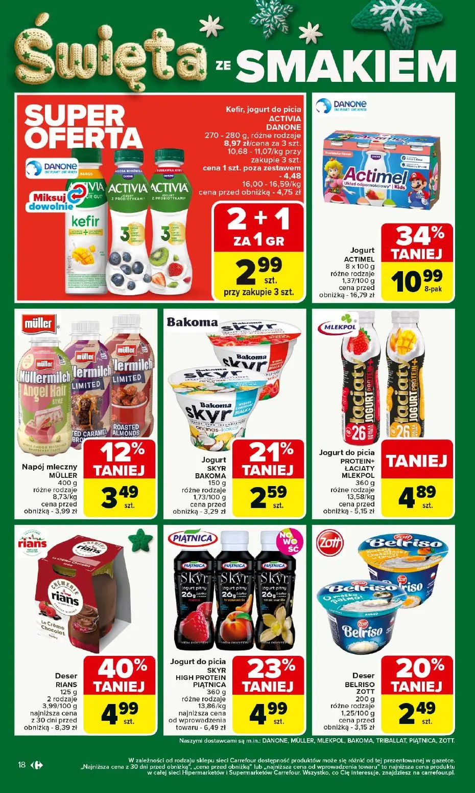 gazetka promocyjna Carrefour Market Święta ze smakiem - Strona 22