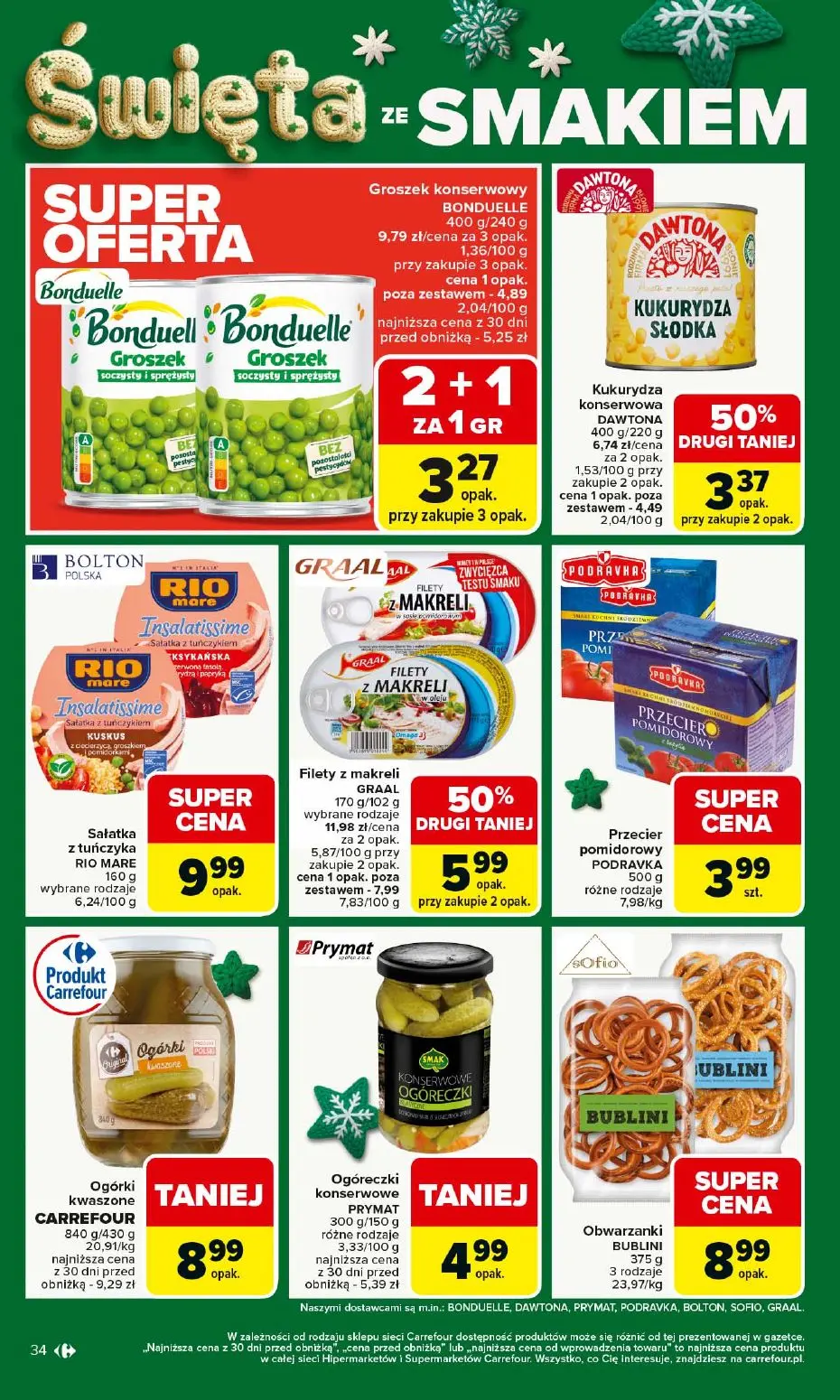 gazetka promocyjna Carrefour Market Święta ze smakiem - Strona 38