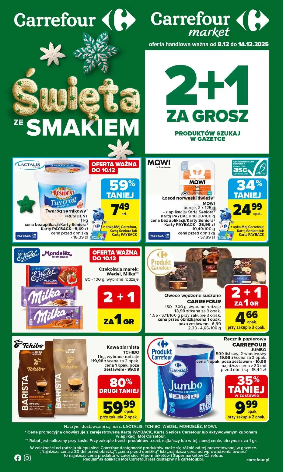 gazetka promocyjna Carrefour Święta ze smakiem - Strona 1