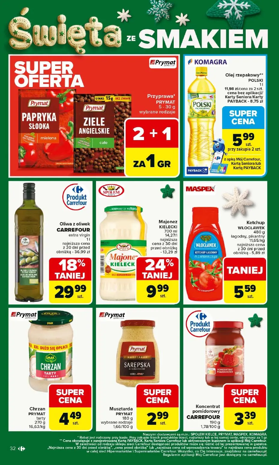 gazetka promocyjna Carrefour Święta ze smakiem - Strona 36