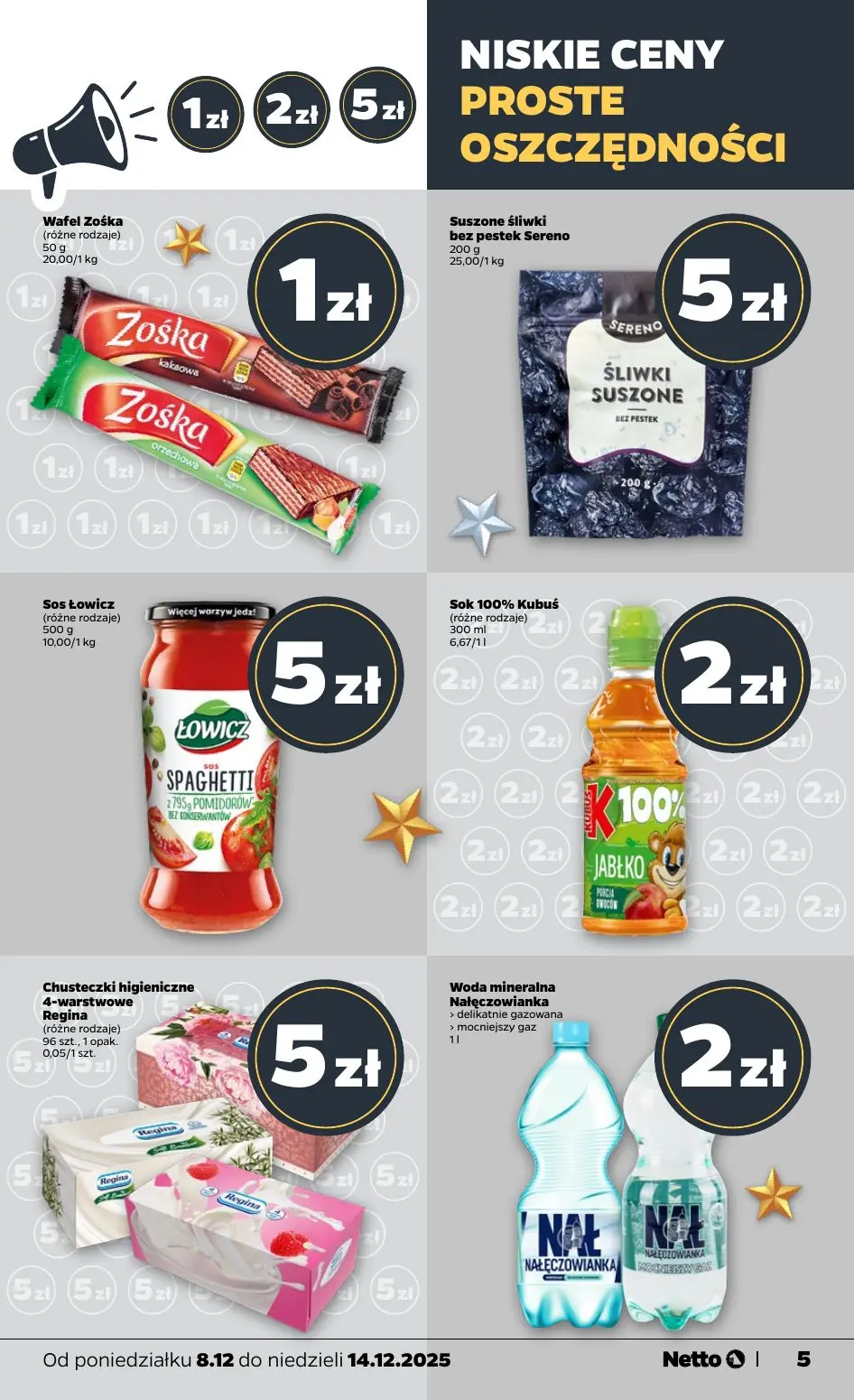 gazetka promocyjna NETTO Zadziwiająco tanie Święta - Strona 5