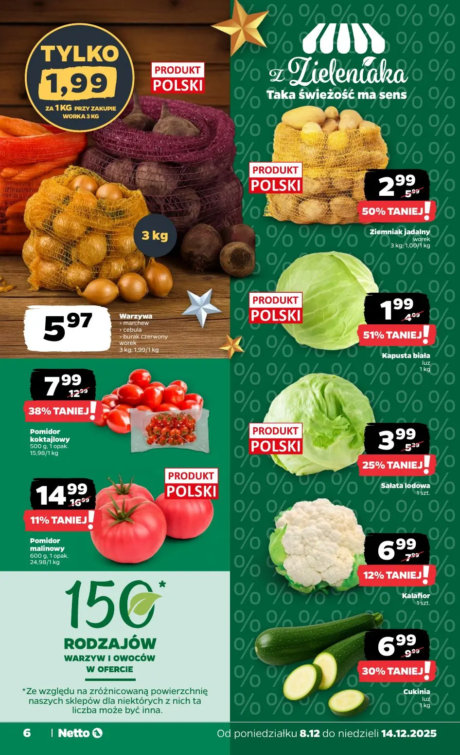 gazetka promocyjna NETTO Zadziwiająco tanie Święta - Strona 6