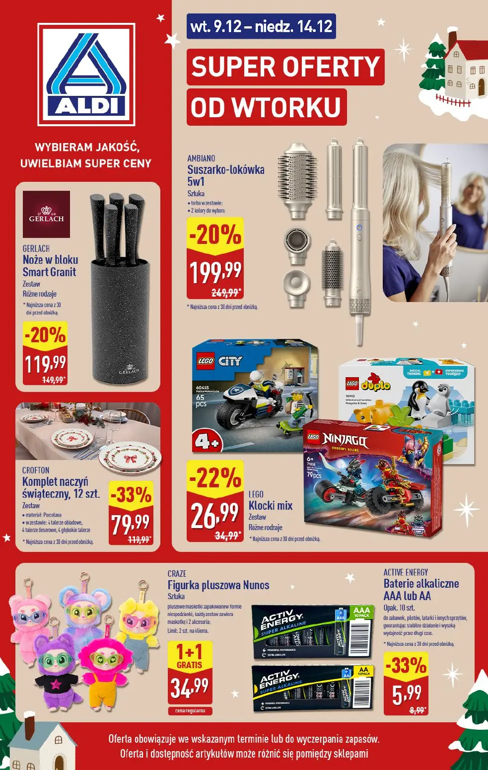 gazetka promocyjna ALDI Super oferta od wtorku - Strona 1
