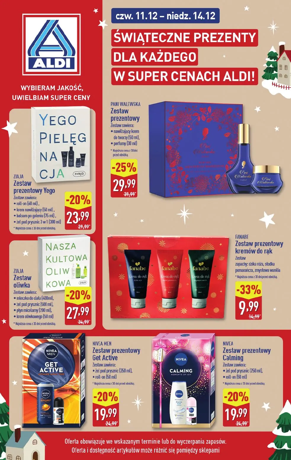 gazetka promocyjna ALDI Świąteczne prezenty dla każdego - Strona 1