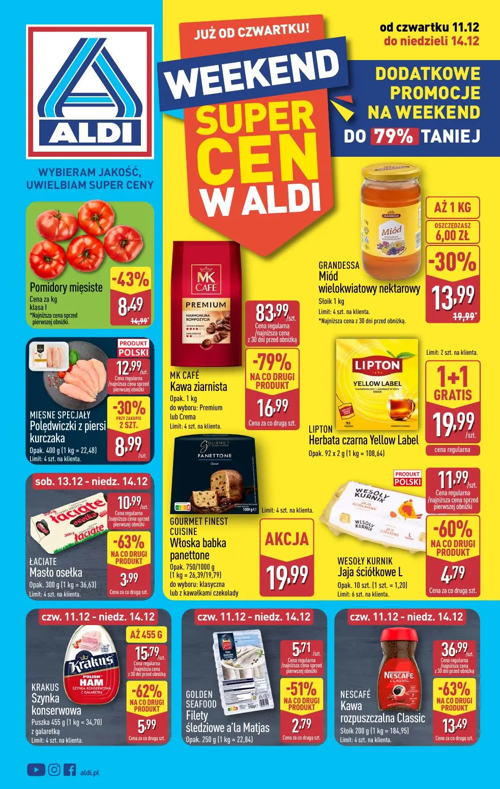 gazetka promocyjna ALDI Gazetka ALDI na weekend - Strona 1