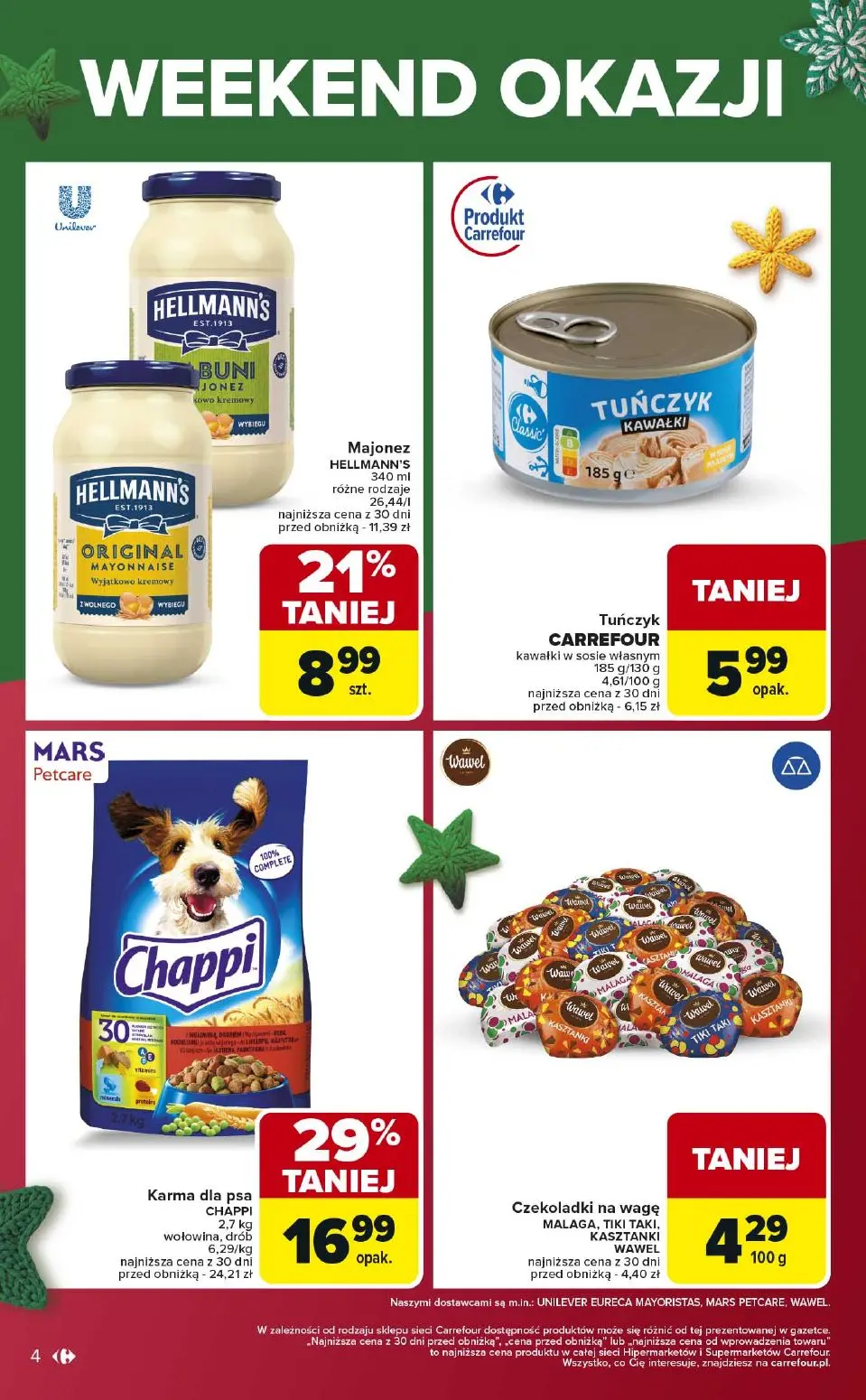 gazetka promocyjna Carrefour Market Weekend już od czwartku! - Strona 4