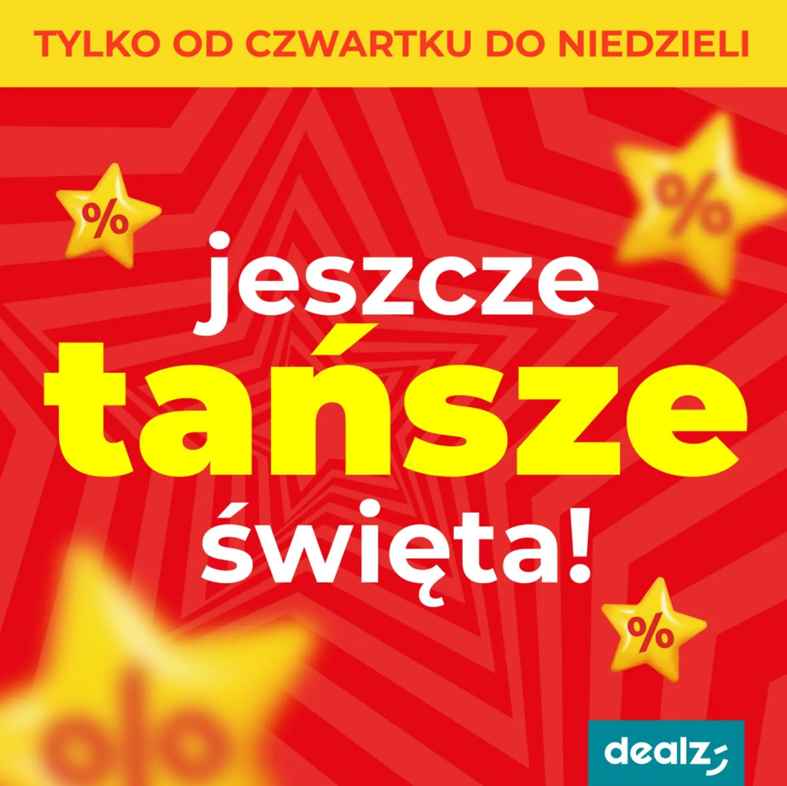 gazetka promocyjna Dealz Jeszcze tańsze święta!  - Strona 1