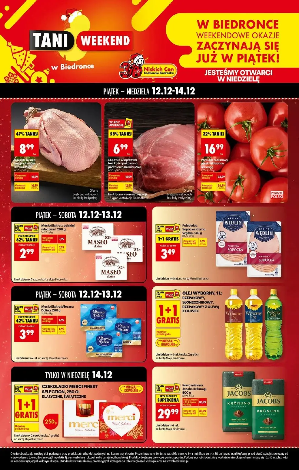 gazetka promocyjna Biedronka Tani weekend - Strona 1