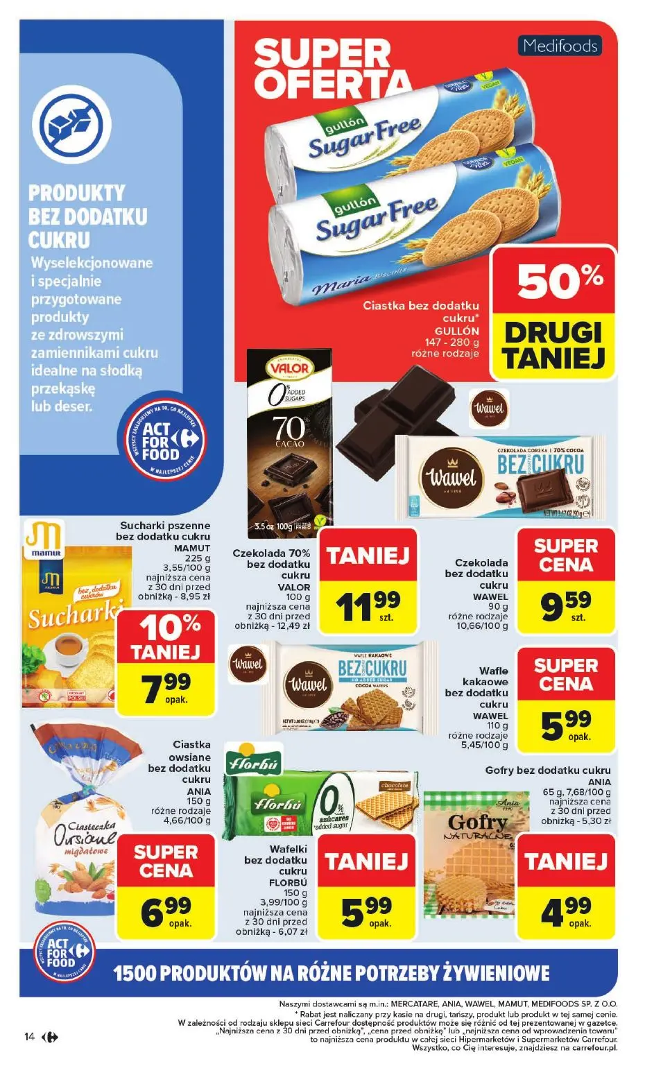 gazetka promocyjna Carrefour Na różne potrzeby żywieniowe - Strona 14