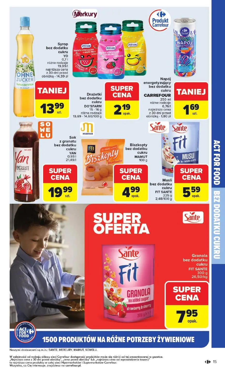 gazetka promocyjna Carrefour Na różne potrzeby żywieniowe - Strona 15