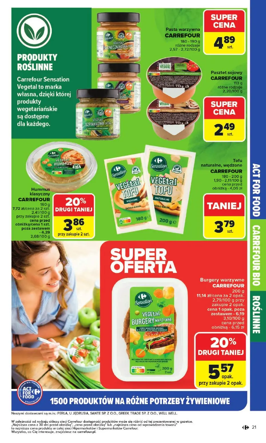 gazetka promocyjna Carrefour Na różne potrzeby żywieniowe - Strona 21
