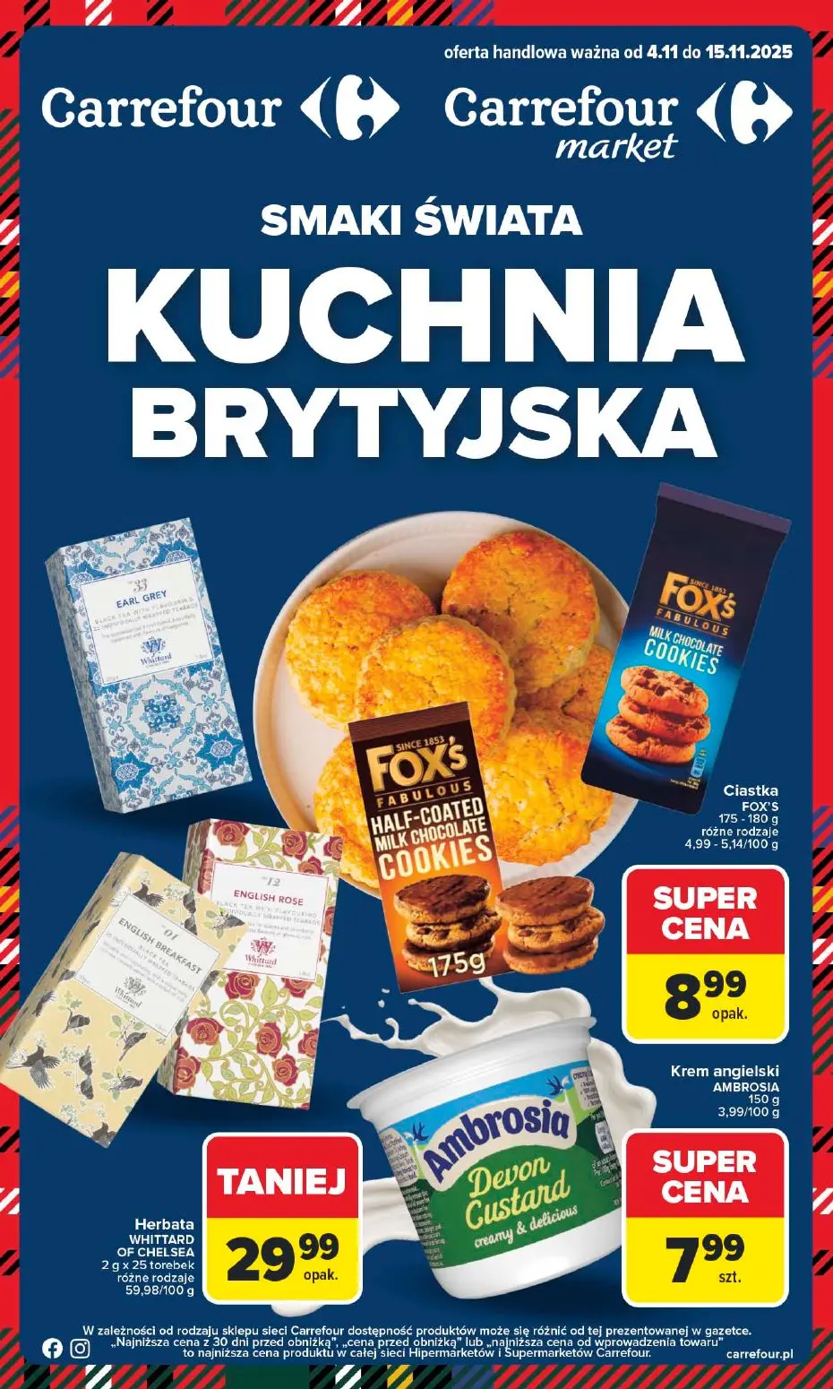 gazetka promocyjna Carrefour Kuchnia brytyjska - Strona 1