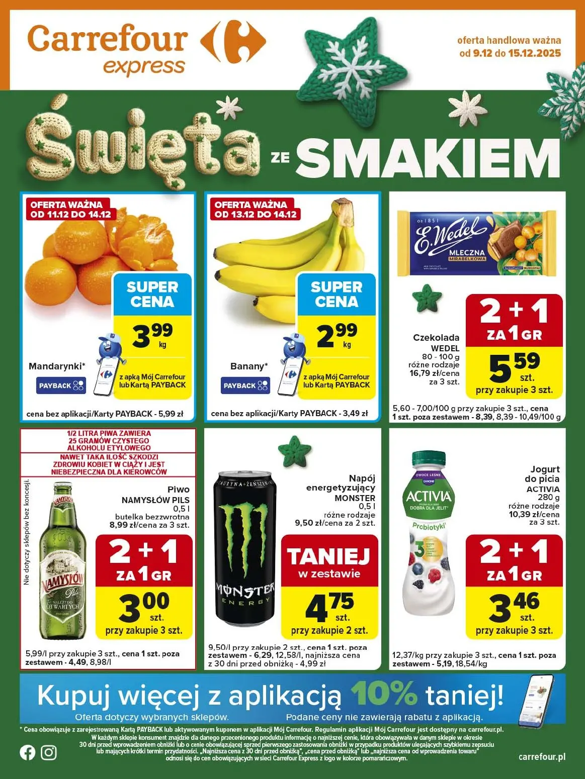 gazetka promocyjna Carrefour Express Święta ze smakiem - Strona 1