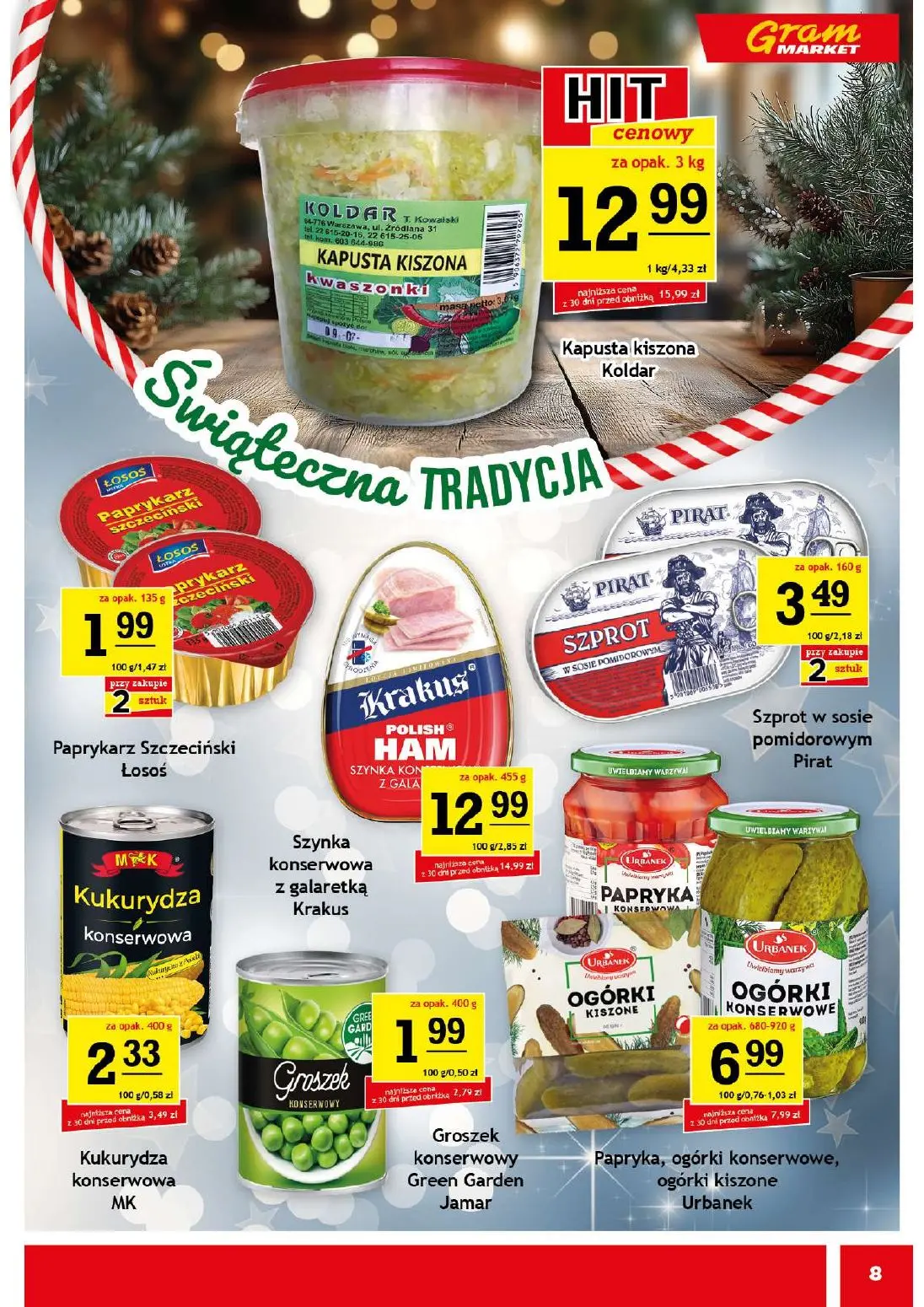 gazetka promocyjna Gram Market  - Strona 8