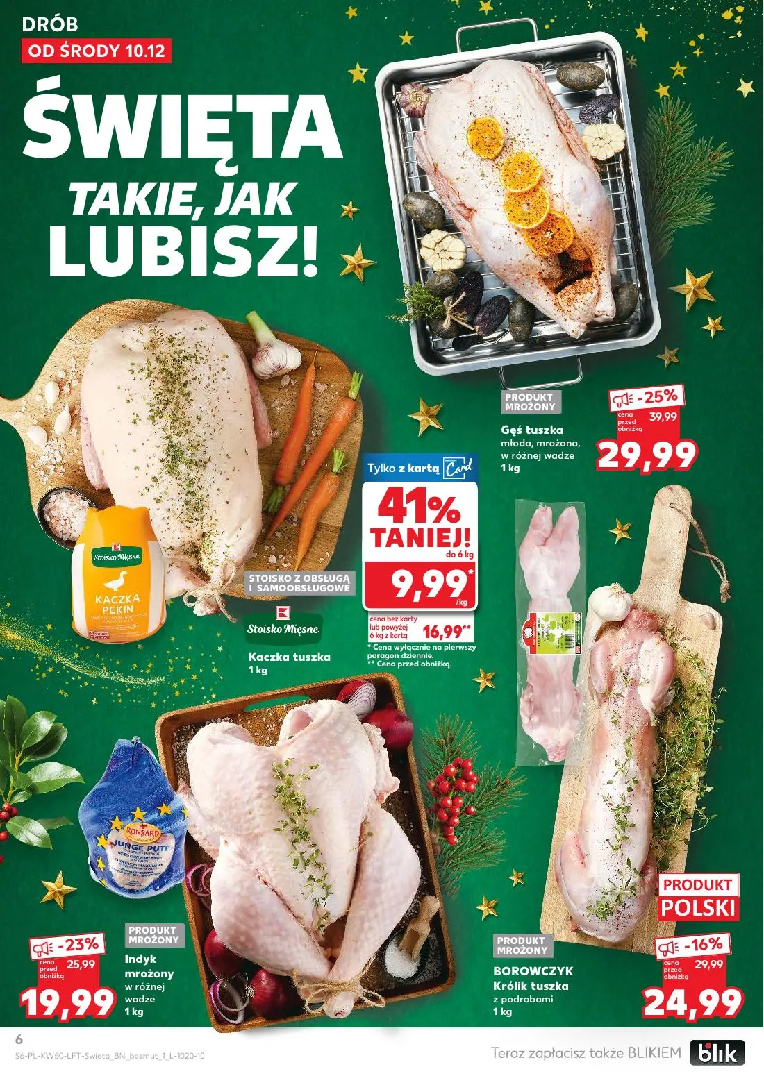 gazetka promocyjna Kaufland Święta takie, jak lubisz! - Strona 6