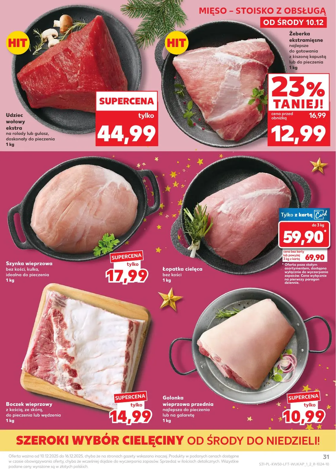 gazetka promocyjna Kaufland Święta takie, jak lubisz! - Strona 31
