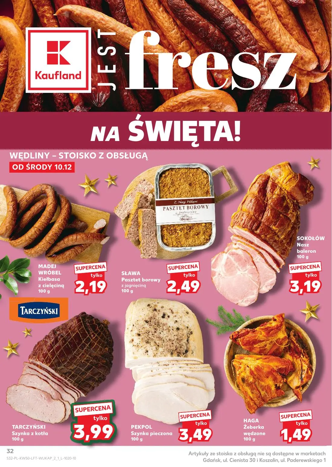 gazetka promocyjna Kaufland Święta takie, jak lubisz! - Strona 32
