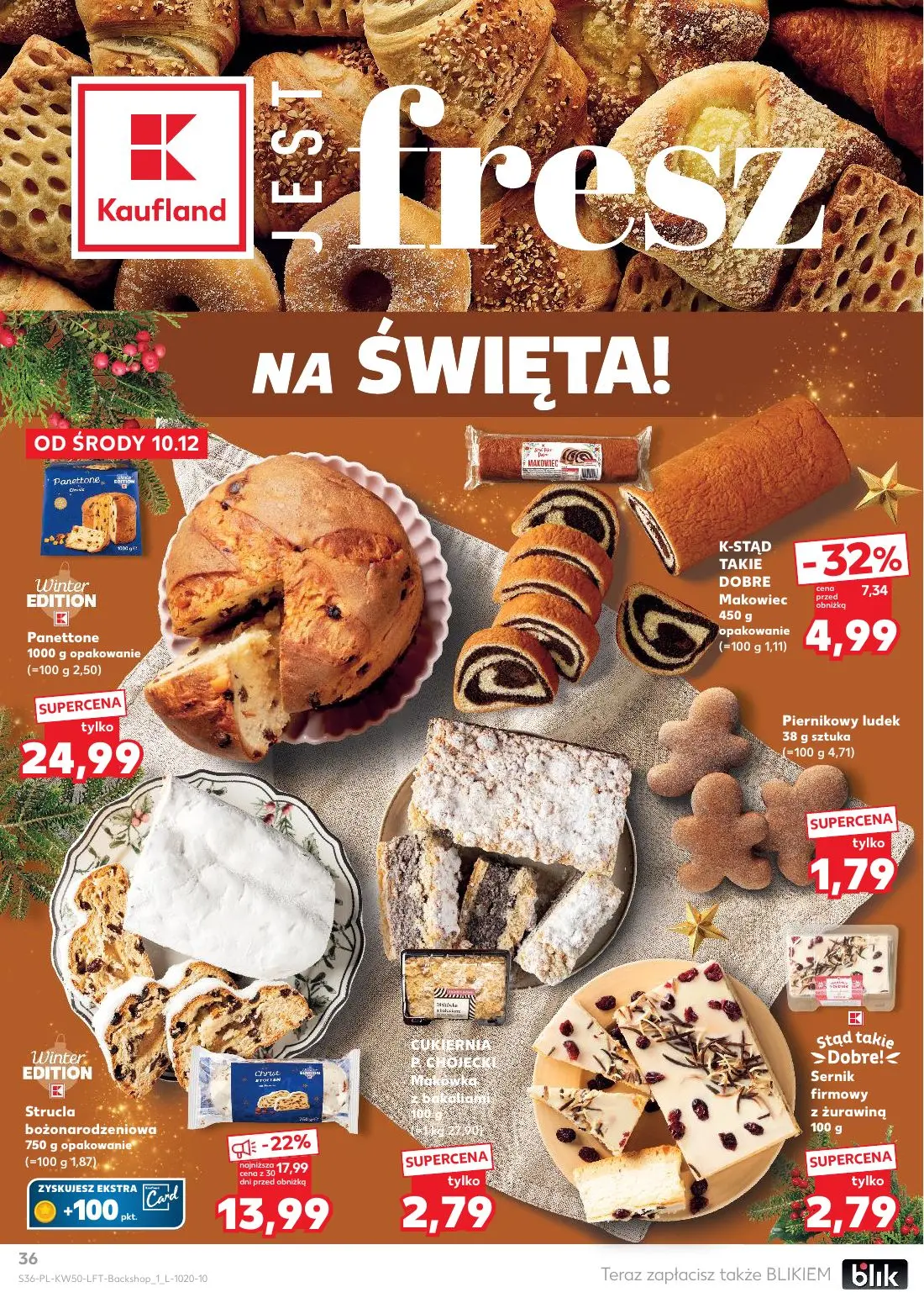 gazetka promocyjna Kaufland Święta takie, jak lubisz! - Strona 36