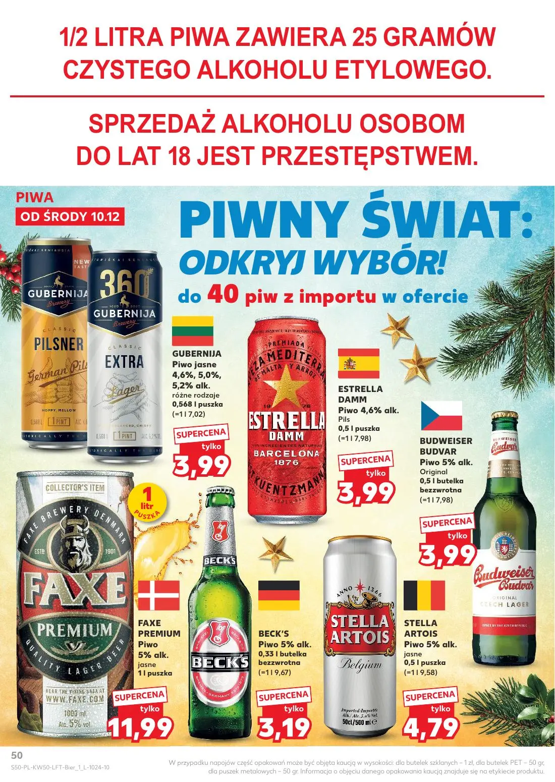 gazetka promocyjna Kaufland Święta takie, jak lubisz! - Strona 50