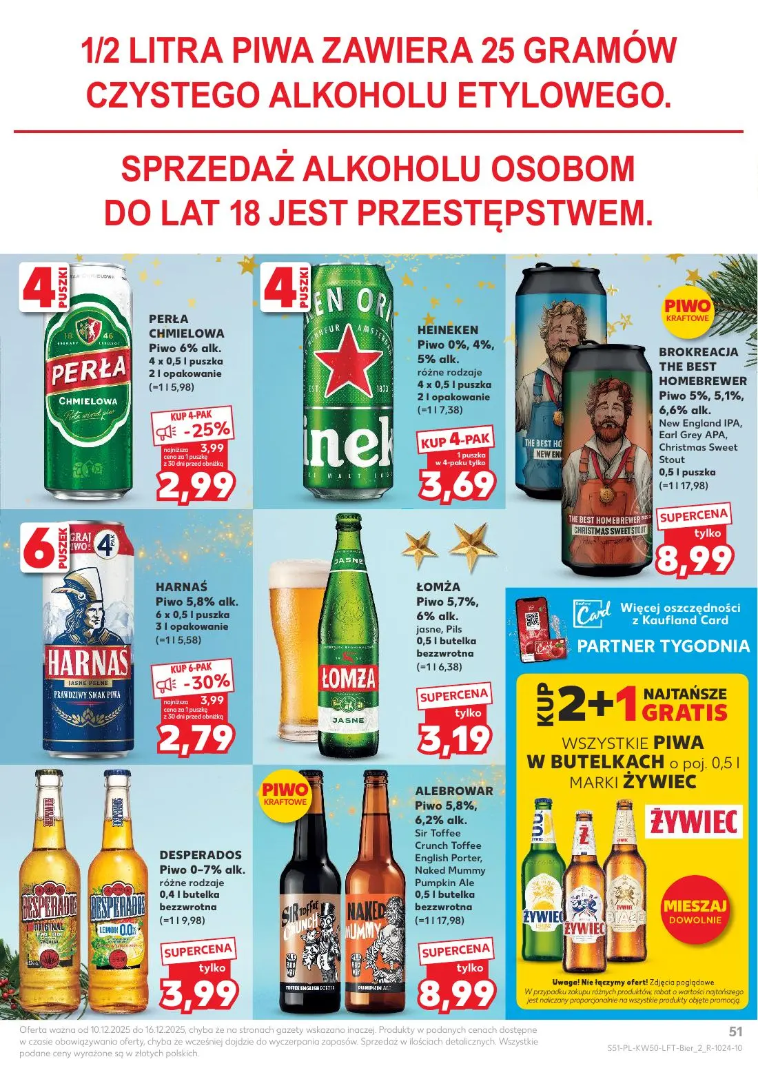 gazetka promocyjna Kaufland Święta takie, jak lubisz! - Strona 51