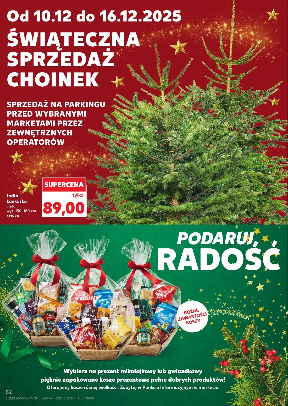 gazetka promocyjna Kaufland Święta takie, jak lubisz! - Strona 52
