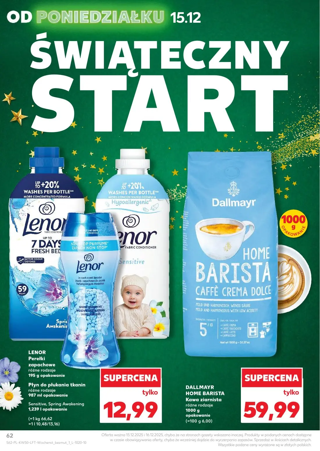 gazetka promocyjna Kaufland Święta takie, jak lubisz! - Strona 62