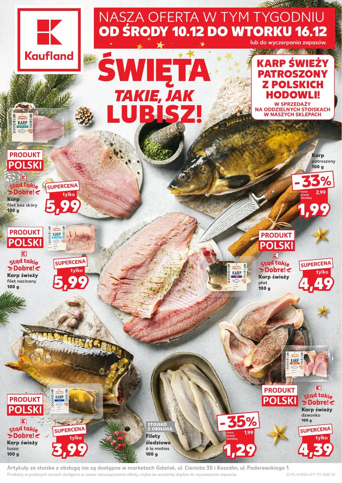 gazetka promocyjna Kaufland Święta takie, jak lubisz! - Strona 1