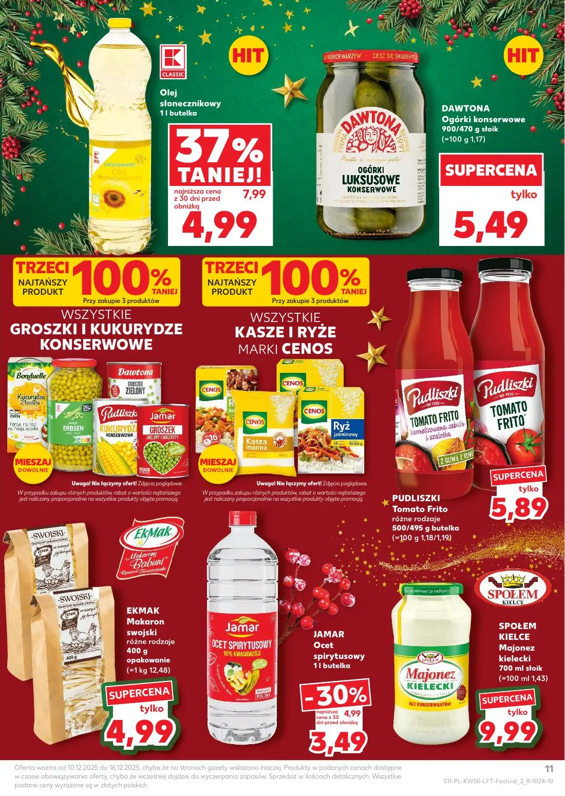 gazetka promocyjna Kaufland Święta takie, jak lubisz! - Strona 11