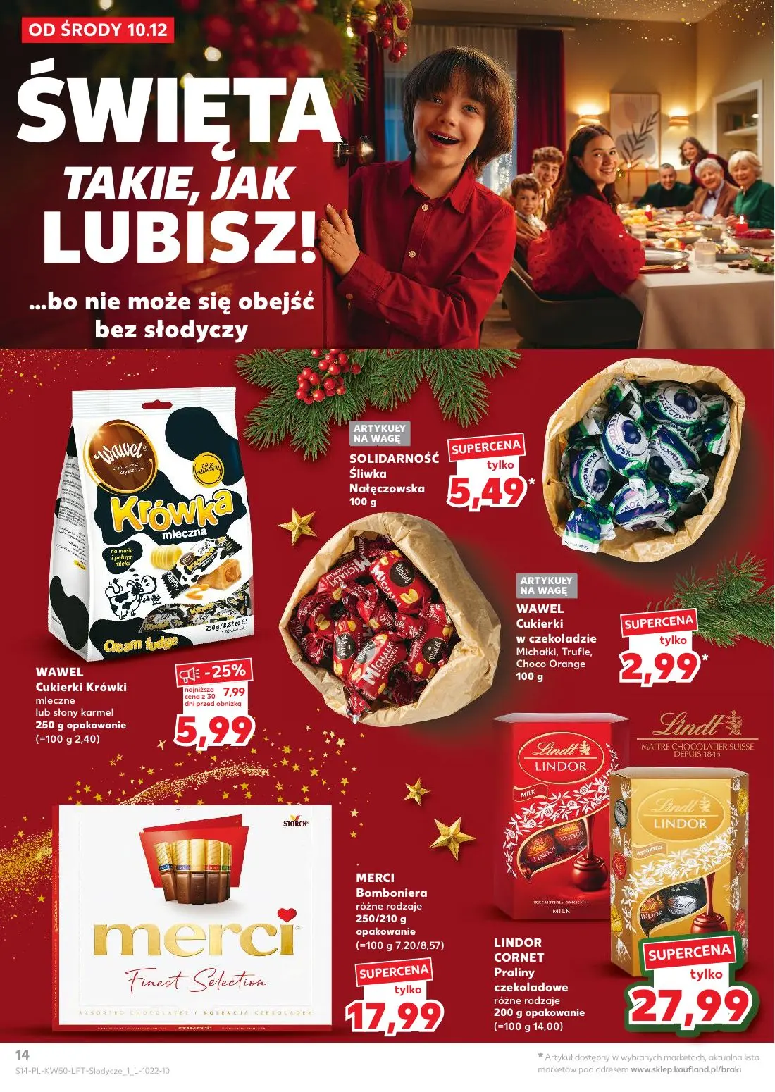 gazetka promocyjna Kaufland Święta takie, jak lubisz! - Strona 14